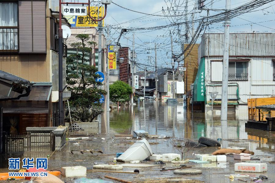 （国际）（1）日本茨城县继续搜寻洪灾失踪者