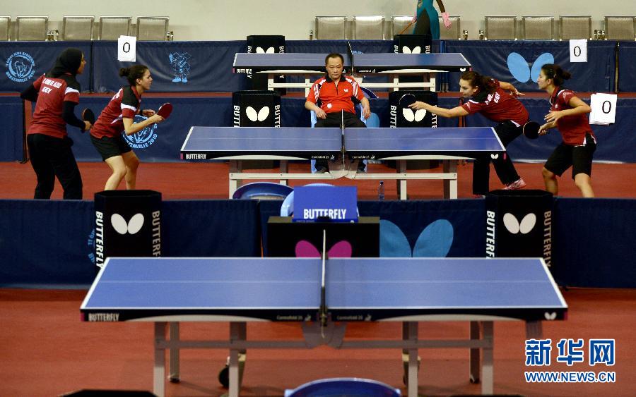 （体育&middot;图文互动）（4）中国教头的非洲乒乓梦（配本社同题文字稿）