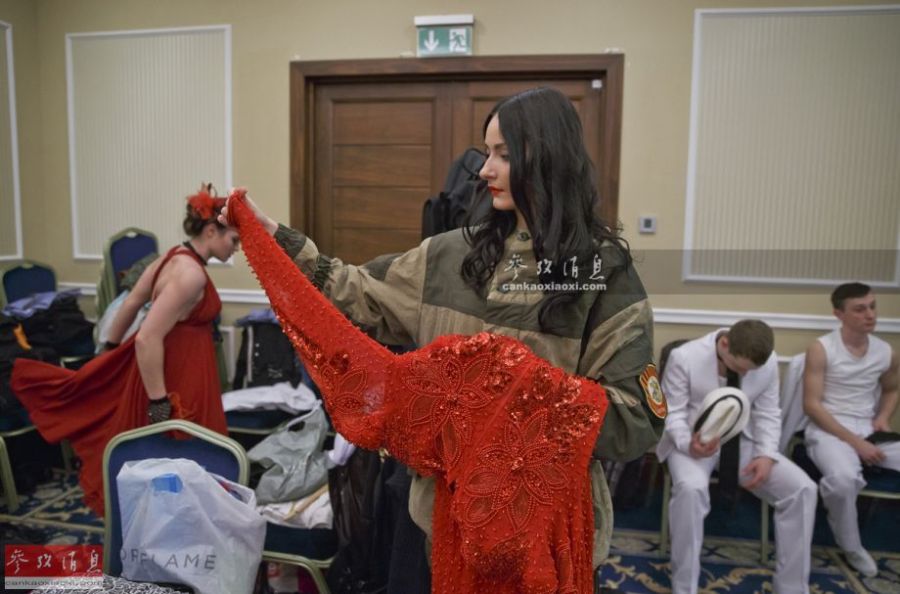 乌克兰东部女民兵选美大赛