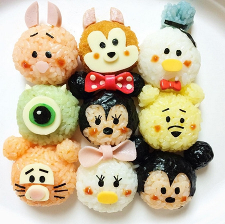 &ldquo;卡通饭团&rdquo;