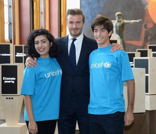 小贝联合国会议发表感人演讲 谈台风遇难小女