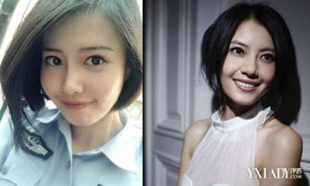 公安大学警花似高圆圆走红