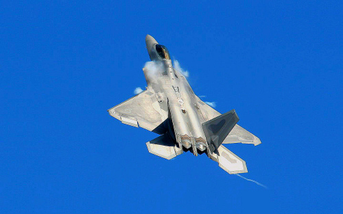 首尔航展拉开帷幕世界最强战斗机F-22首次亮相