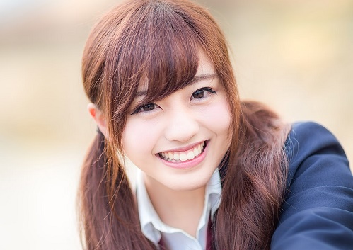 资料图：日本女生。