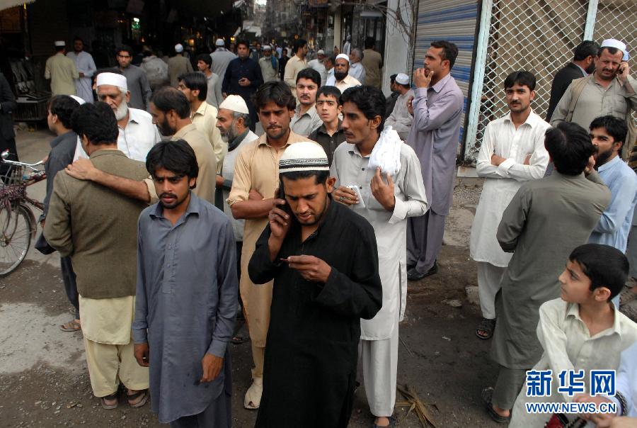 （国际）（5）强震导致巴基斯坦数百人伤亡