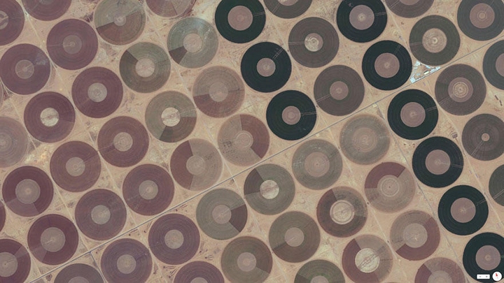 卫星震撼视角航拍地球风光