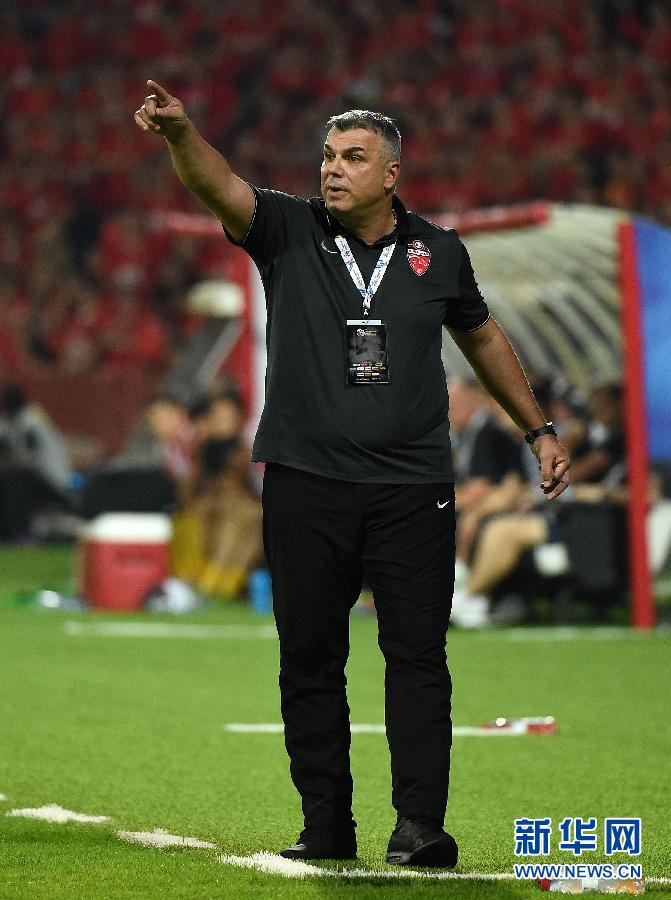 （体育）（13）足球&mdash;&mdash;亚冠决赛：广州恒大淘宝战平阿联酋阿赫利