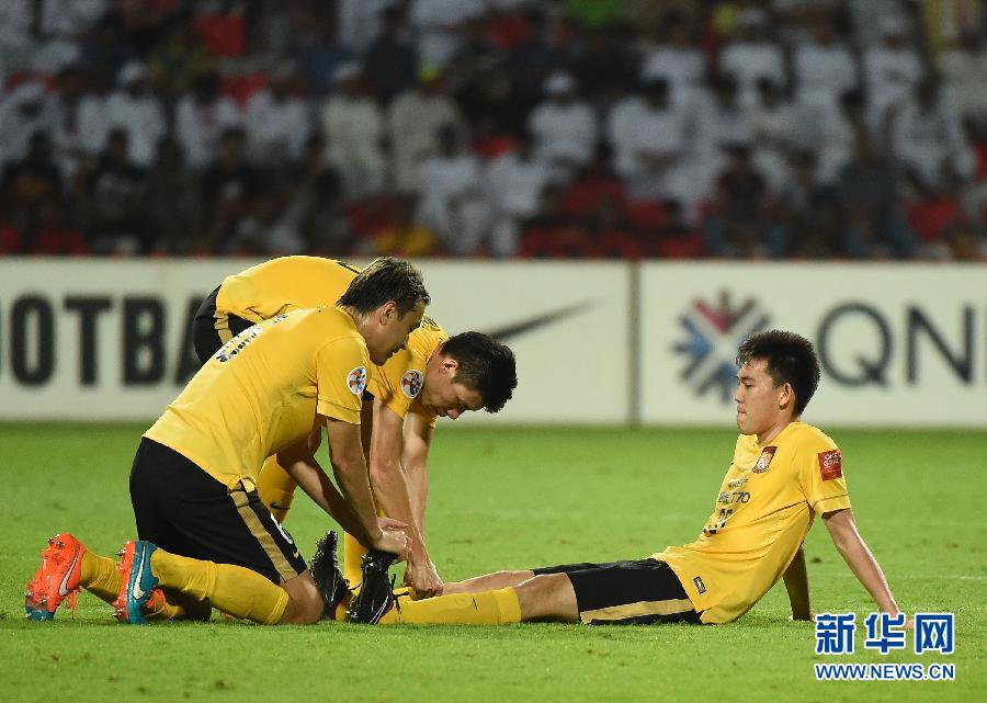（体育）（14）足球&mdash;&mdash;亚冠决赛：广州恒大淘宝战平阿联酋阿赫利