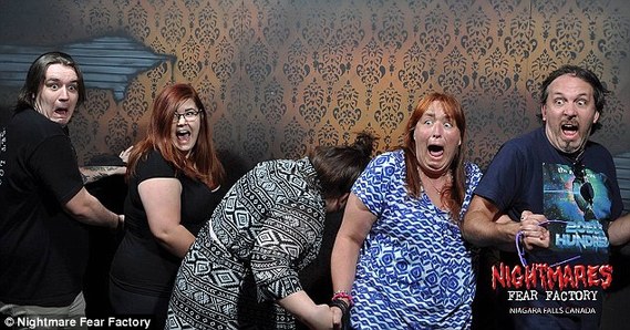 挑战北美最古老鬼屋的“下场”,看看他们的下场