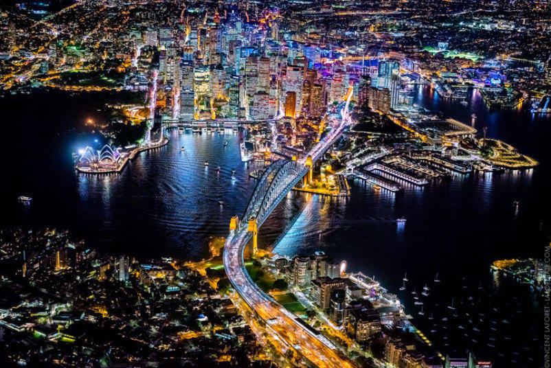普利策奖得主航拍全球都市夜景