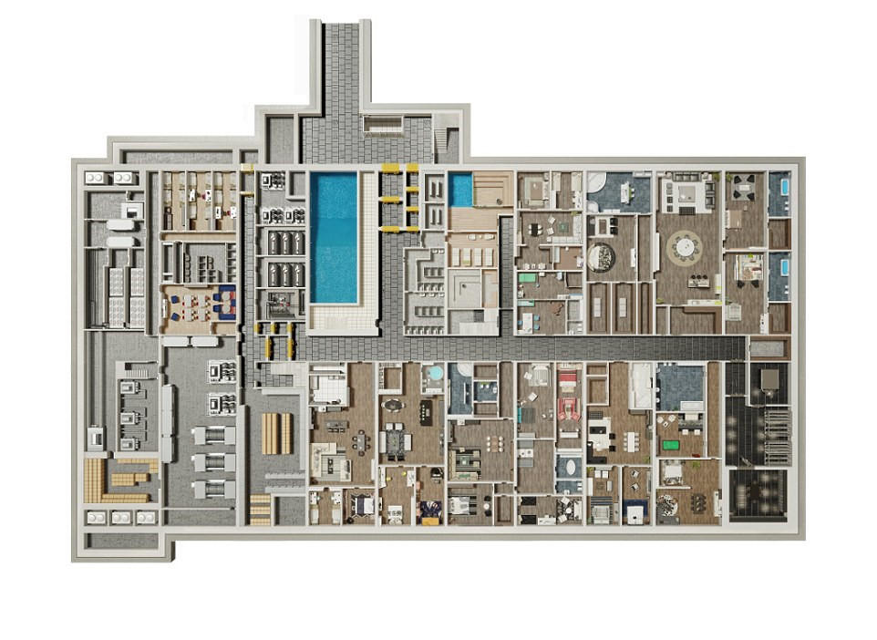 亿万富翁末日避难所藏身捷克山区 配备影院花园