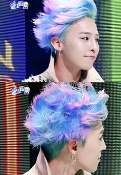 权志龙鹿晗吴亦凡exo世勋Kai 中韩明星彩虹发色帅翻天【组图】