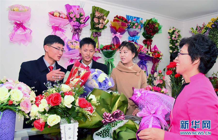 （国际）（3）朝鲜民众庆祝母亲节