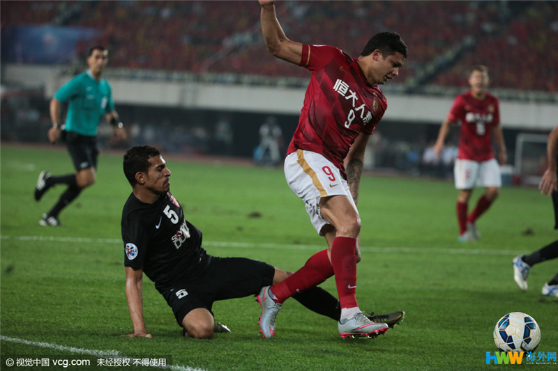 恒大主场1比0阿赫利 三年两夺亚冠冠军
