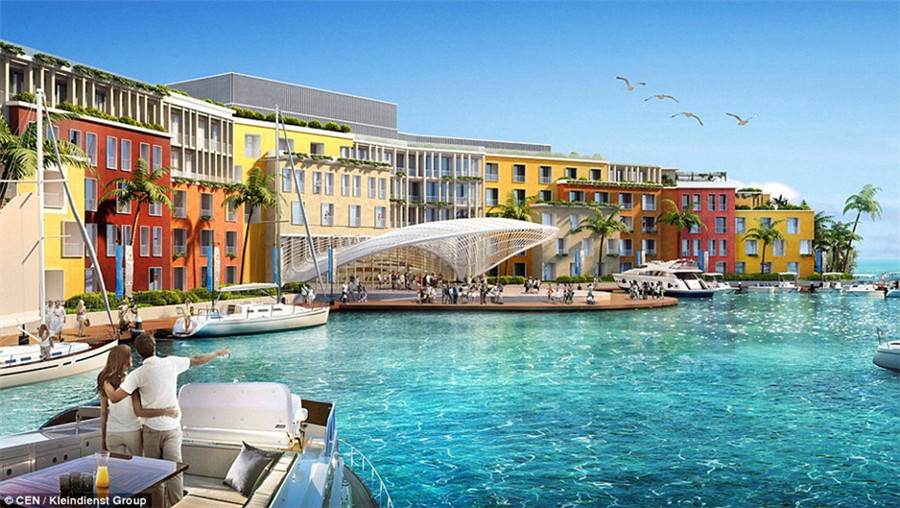 迪拜计划打造漂浮别墅群 水下海景房极尽土豪