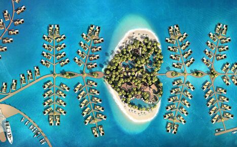 迪拜将打造最奢华人工岛:漂浮别墅让你睡海底(图)