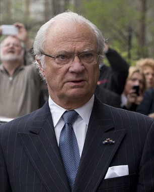 资料图：瑞典国王。