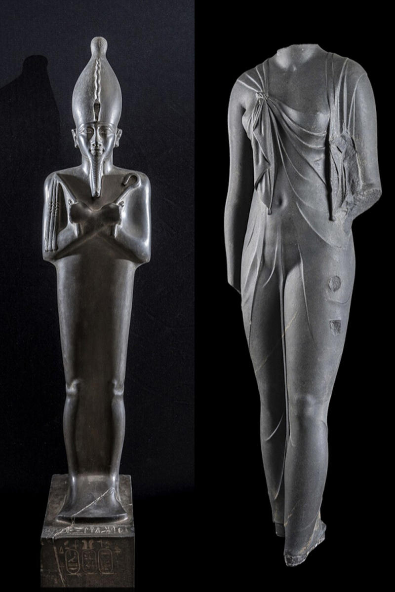 水中沉睡千年 埃及古城珍宝重现天日