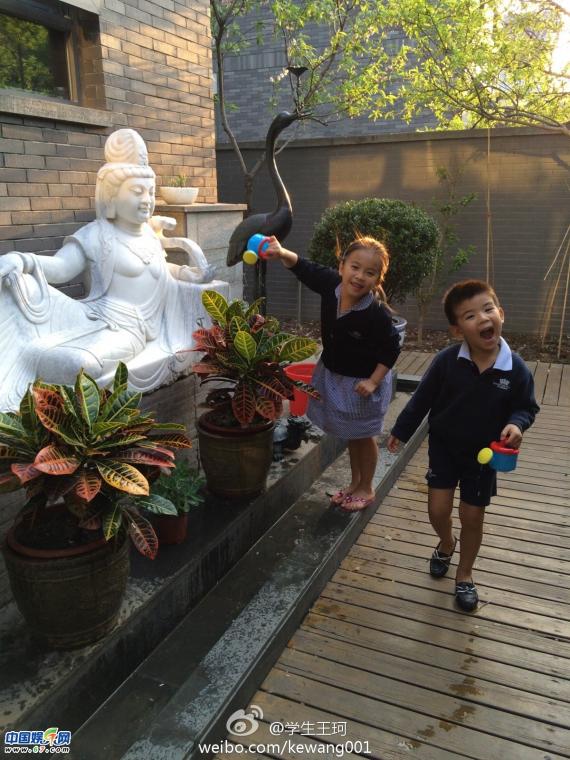 明星二胎曝光拼帅比萌：田亮儿子萌过Kimi