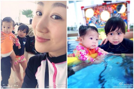 明星二胎曝光拼帅比萌：田亮儿子萌过Kimi