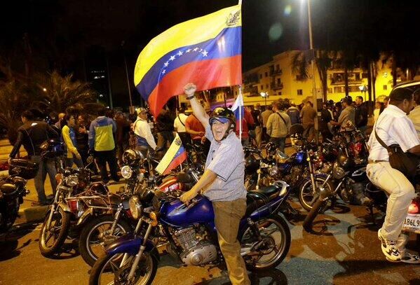 委内瑞拉国会选举反对党胜欢呼胜利 马杜罗承
