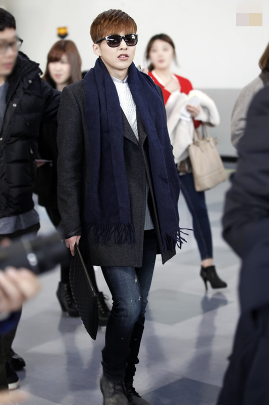 权志龙李敏镐金宇彬李钟硕郑容和 韩国男星围巾look盘点【组图】