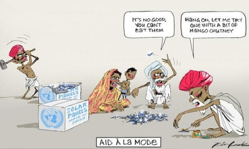 澳媒登&ldquo;印度人吃太阳能板&rdquo;漫画被指种族歧视