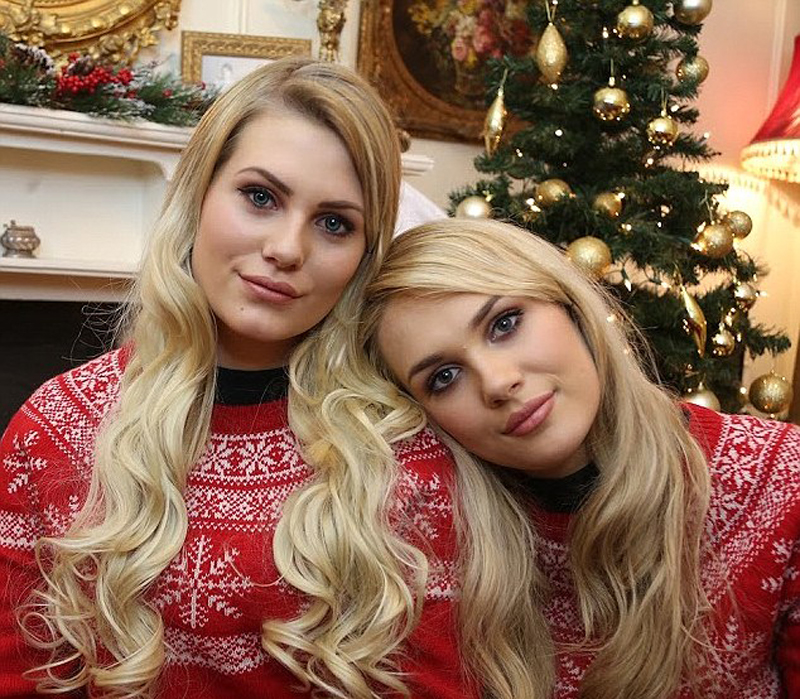 爱尔兰美女瑞典找到另一&ldquo;自己&rdquo; 容貌一模一样