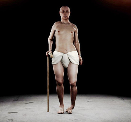 埃及法老王图坦卡蒙真容曝光：畸形足。