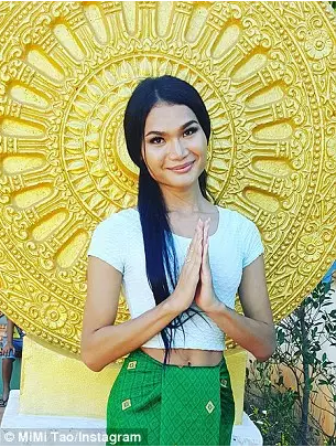 泰国和尚变性后当模特 代言内衣爆红