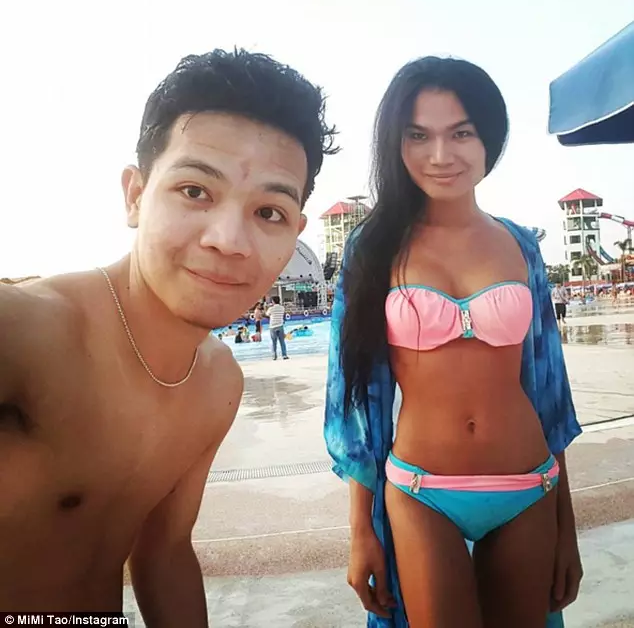 泰国和尚变性后当模特 代言内衣爆红