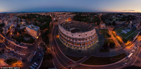 俄航拍网站全景展现世界新七大奇迹