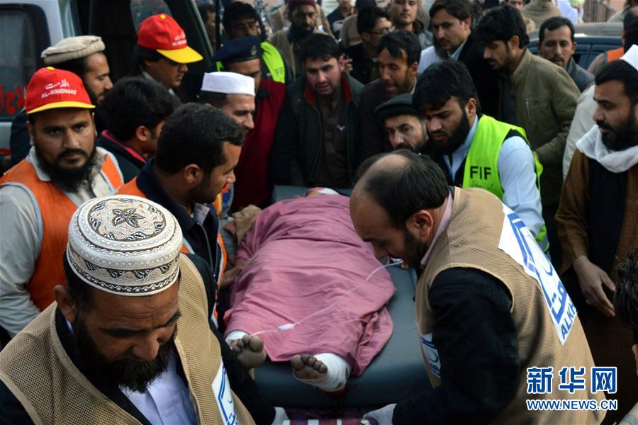 （国际）（2）巴基斯坦马尔丹地区遭自杀式炸弹袭击