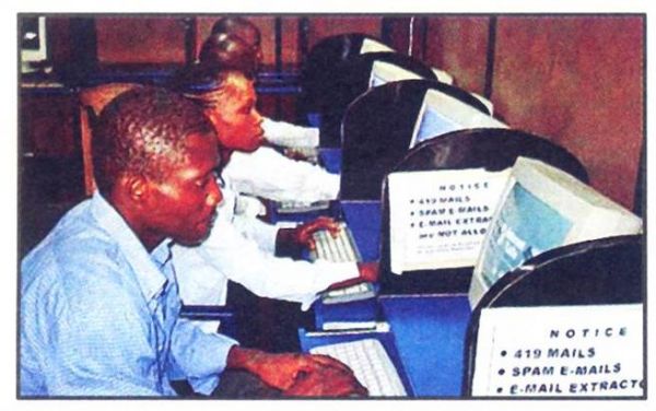 尼日利亚骗徒通过社交网站物色猎物。（台湾中时电子报）