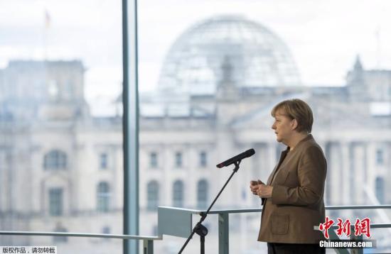 資料圖：德國總理默克爾。