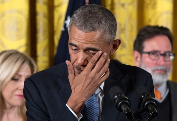 奥巴马的眼泪能撼动美国的枪支文化吗?