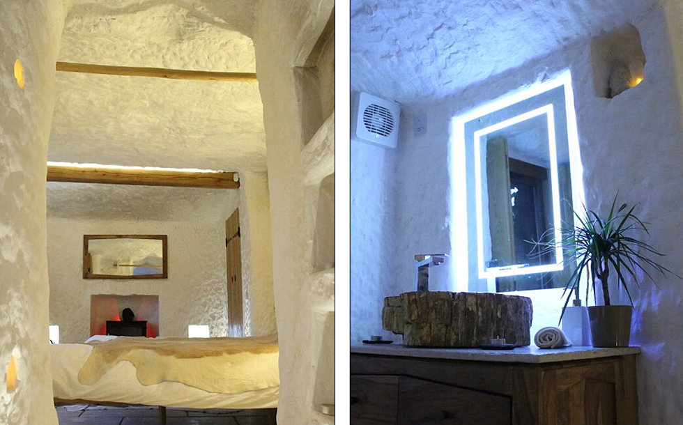 &ldquo;现代穴居人&rdquo;改造2.5亿年史前洞穴 配备水电和Wi-Fi