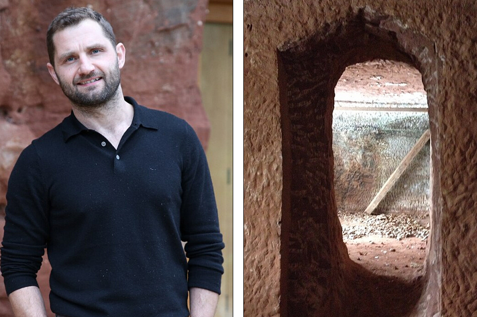 &ldquo;现代穴居人&rdquo;改造2.5亿年史前洞穴 配备水电和Wi-Fi