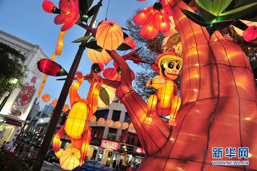 （国际）（4）新加坡张灯迎新年