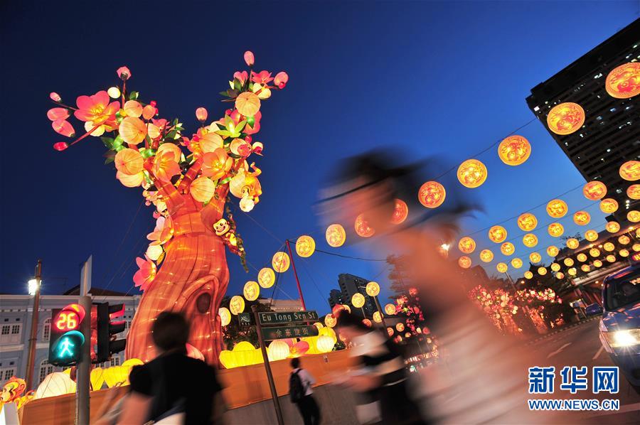 （国际）（1）新加坡张灯迎新年