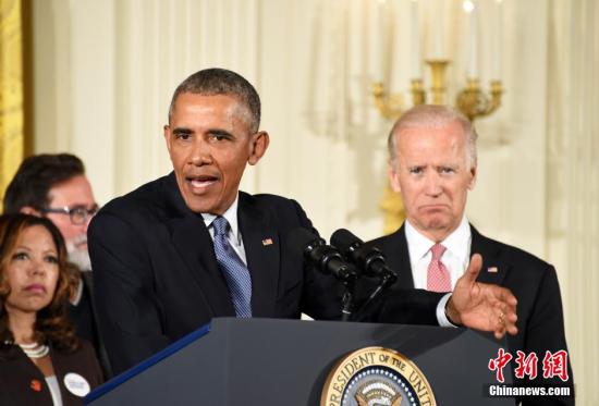 美国总统奥巴马当地时间1月5日在白宫举行发布会，宣布一系列控枪举措，通过行政手段遏制美国频发的枪支暴力犯罪。<a target='_blank' href='http://www.chinanews.com/'><p  align=