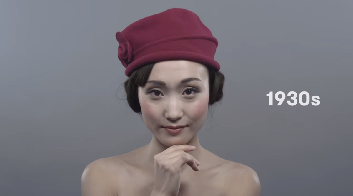盘点日本女性妆容变化