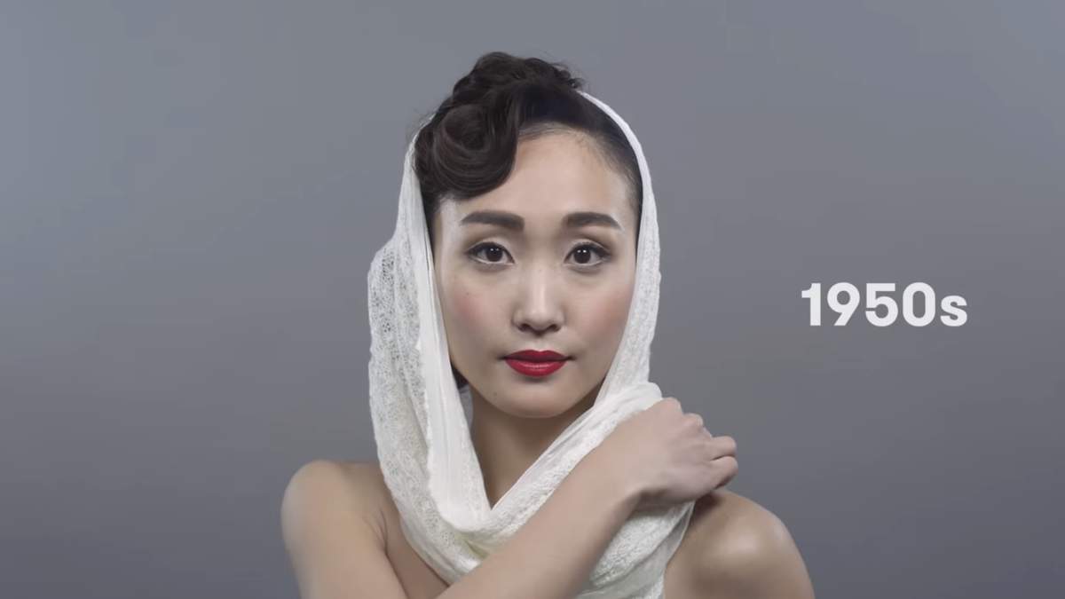 盘点日本女性妆容变化