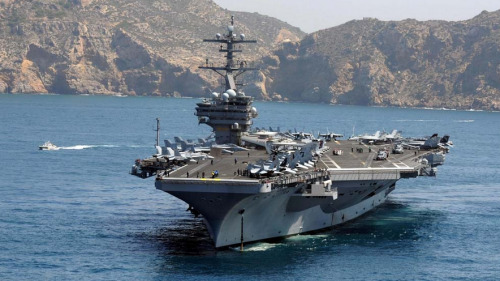 美海军&ldquo;大绿舰队&rdquo;航母将试航使用替代燃料