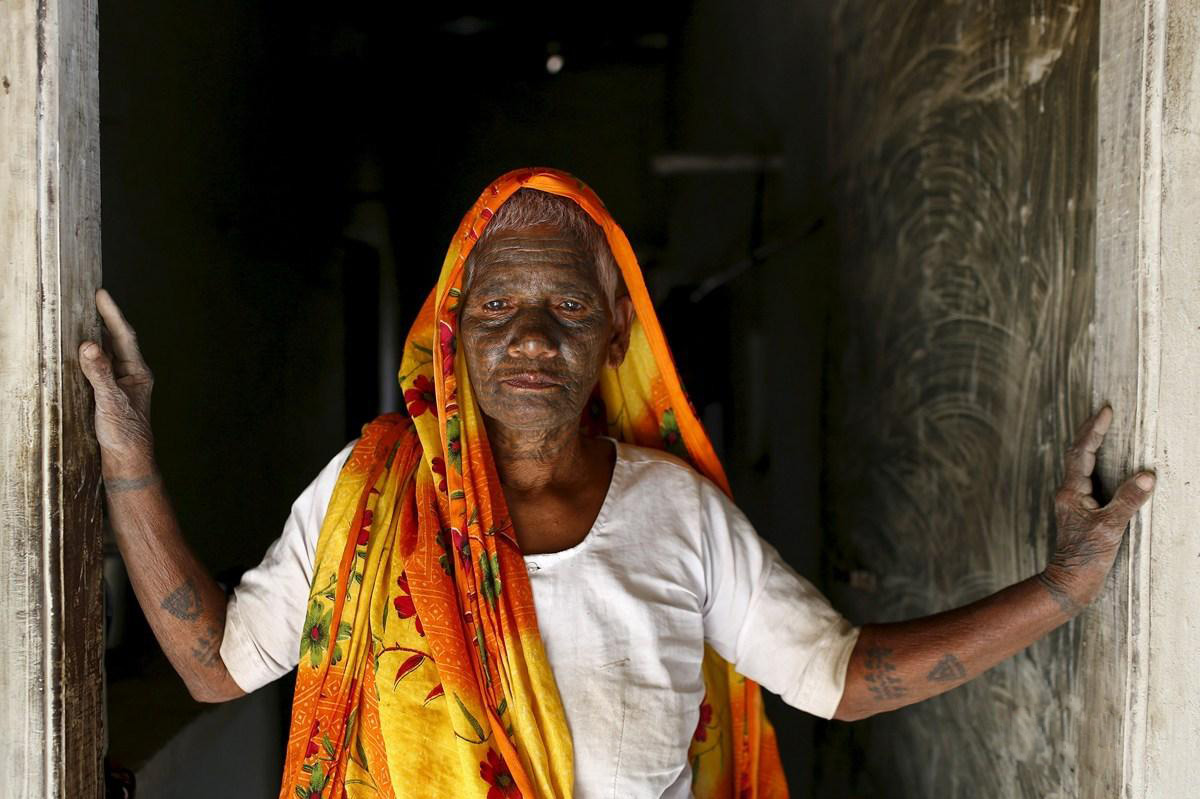 印度低种姓教徒无权进寺庙 纹身&ldquo;明志&rdquo;