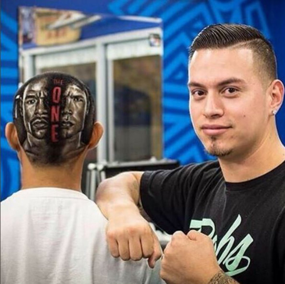 真爱粉！球迷发型追星 C罗梅西传神李小龙霸气(组图)