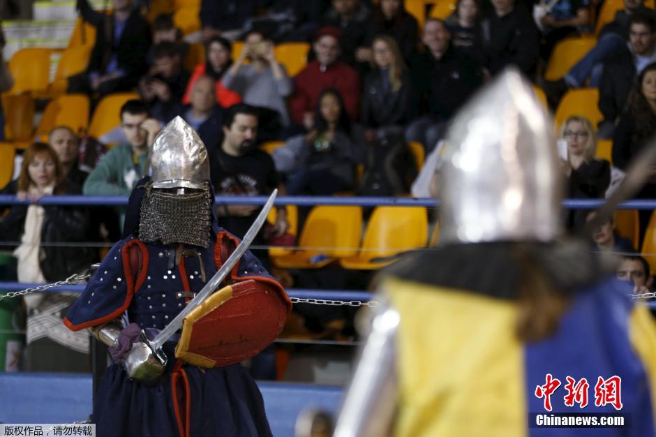 国际中世纪格斗世锦赛在以色列举行(高清组图