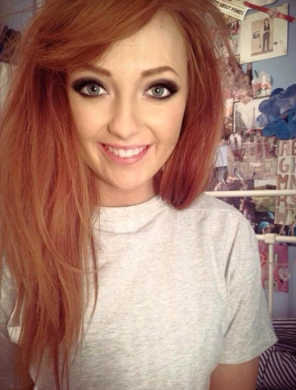 英国女孩化&ldquo;半面妆&rdquo;走红 化妆素颜对比引网友吐槽