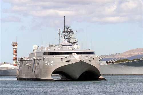 美海军接收第6艘远征快速运输舰&ldquo;布伦瑞克&rdquo;号