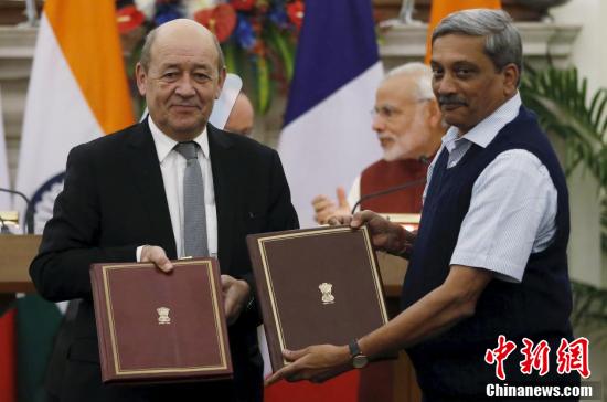 印度向法国购买36架&ldquo;阵风&rdquo;战斗机达成协议